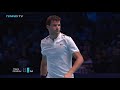 highlights dimitrov battles past thiem in debut at the o2 nitto atp finals 2017