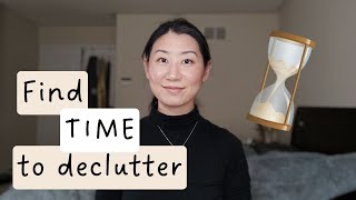 CAN'T FIND TIME TO DECLUTTER? Check out these six tips | Chuoru Li