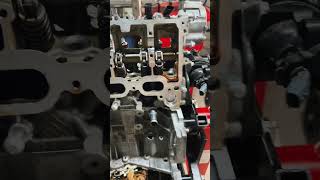 Cylinder head refitting Mercedes  A200 M282 #automobile #mechanic #diy #mechaniclife