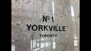 Toronto Condo -- 1 Yorkville  (1 + Den and 2 Bathrooms)