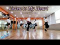 Listen to My Heart Line Dance/Maggie Gallagher (UK) & Gary O'Reilly (IRE) - June 2024/서수원주민편익시설 영상반