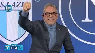 LAZIO - NAPOLI 2-2 | LIVE REACTION CARLO ALVINO | KISS KISS NAPOLI