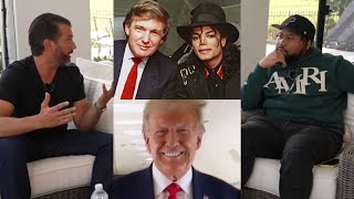 Donald Trump Jr tells DJ Akademiks about his Upbringing & shares a Funny Michael