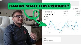 CAN WE SCALE THIS PRODUCT? ($1,250 Spent On Testing...) - Road to $1M - Episode #011