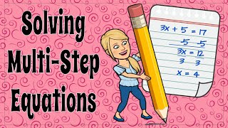 Solving Multi-Step Equations the Easy Way | 8.EE.C.7 💗