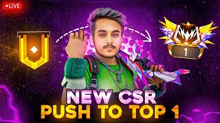 🔴[LIVE] CS RANK PUSH IN PANNEL LOBBY 👿|| RAFTAAR FF LIVE 🔥