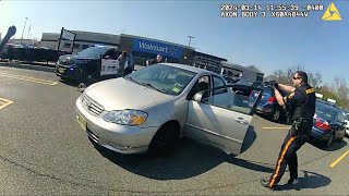 Wanted Fugitive Injures Officers in Desperate Parking Lot Escape Attempt