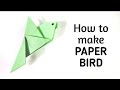 How to make an origami paper bird - 2 | Origami / Paper Folding Craft, Videos & Tutorials.