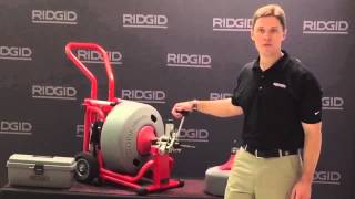 How To Use The RIDGID® K-6200 Drain Cleaning Machine