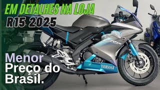 ✅YAMAHA R15 2025 NA LOJA EM DETALHES !