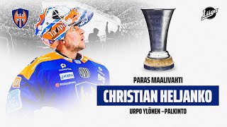 Liiga-kauden 2022-23 paras maalivahti: Christian Heljanko