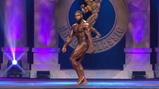 2017 Arnold Classic Men's 212: Quincy Winklaar Posing Routine