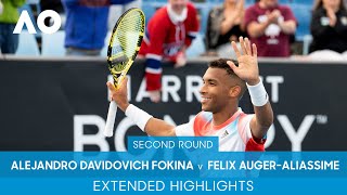 Alejandro Davidovich Fokina v Felix Auger-Aliassime Extended Highlights (2R) | Australian Open 2022