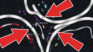 Slither.io OVER 2,000.000+ Mass WORLD RECORD HACK !? (Slither.io Slow Motion Gameplay)
