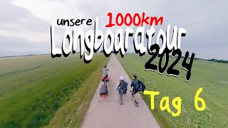 Hinter Minden wird das Pflaster rauer - 1000km Longboardtour - Tag 6