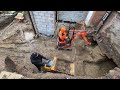 Underpinning SOS!!! Why does the concrete do this Plus fundraising update. The Basement Build #2