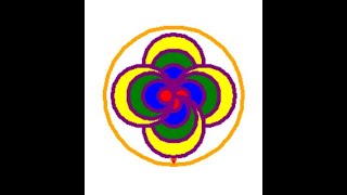 How to create a simple Ragoli using Python-turtle : Unique Diwali design
