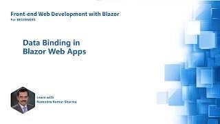 Data Binding in Blazor Web Apps | EP 7 | ASP.NET Core Blazor for Beginners