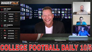College Football Week 6 Betting Picks, Predictions and Odds | College Football Daily | Oct 5