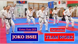 Joko Issei Koten Kata Team Work