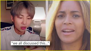 RM FINALLY ADMITS BTS WILL END AFTER ENLISTMENT? Beyonce HONEST REACTION to Jungkook
