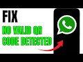 FIX WHATSAPP NO VALID QR CODE DETECTED!