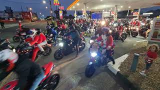 Sydney Riders Santa Christmas Ride 2021