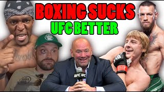 Why boxing sucks and UFC is so much better