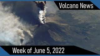 This Week in Volcano News; Large Mount Etna Lava Flow; Uplift at Askja