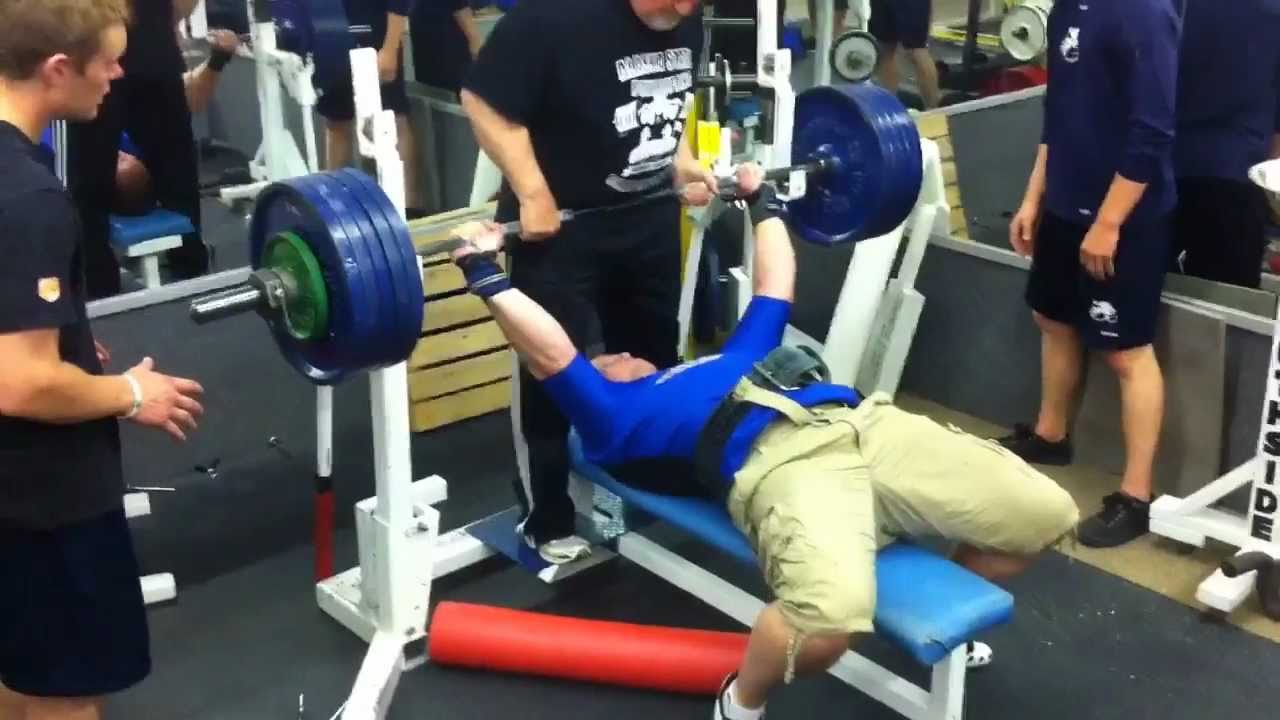 520 Lb 235 Kg Bench Press Usapl Nationals Wk 10 Youtube