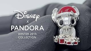 Pandora Disney Christmas Charms - Winter 2019 - Winnie-the-Pooh, Stitch, Eeyore