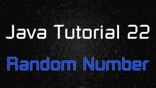 Java Tutorial 22 - Math.random Lottery Game (Random Number Generator)
