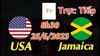 Soi kèo trực tiếp Mỹ vs Jamaica - 8h30 Ngày 25/6/2023 - Gold Cup 2023