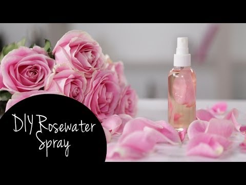 DIY Refreshing Makeup Setting Rosewater Spray | Tutorial DIY Refreshing Makeup Setting Rosewater Spray | Tutorial