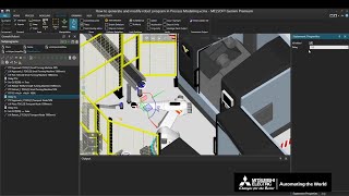 How to generate and modify robot program in Process Modeling