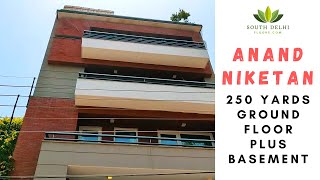 Property in Delhi for Sale, 250 🔥 Anand Niketan Ground Plus Basement 🔥