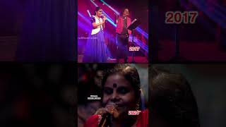 Hariharan \u0026 Vaikomvijayalakshmi | En jeevan song | 7 Years ago and now