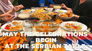 A SERBIAN DINNER FOR FRIENDS, THE BEST HOSTS JELENA \u0026 MAJA ARE WELCOMING YOU #gabrielalibanio