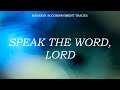 “Speak The Word Lord” Southern Gospel Cover