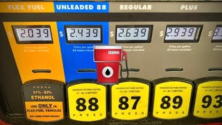 Unleaded 88 at Sheetz (E15 ethanol) low price gas