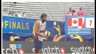 SWATCH FIVB WORLD TOUR- Schalk C/Saxton B Brouwer A/Meeuwsen R- FINALS-Quarterfinals