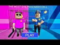 POLICE GIRL BARRY'S PRISON RUN! SCARY OBBY Full Gameplay #roblox