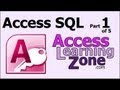 Microsoft Access SQL Part 1 of 5 - Introduction