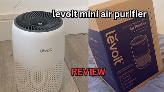 Levoit mini air purifier review and unboxing!