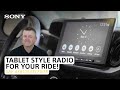 Sony XAV-AX8500 multimedia receiver: The tablet-style radio for your ride!