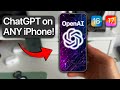iPhone GPT on Any iPhone (Tutorial)