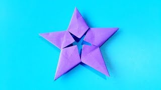 折纸王子教你折纸拼接五角星，一学就会，好玩留着教孩子 origami easy tutorial 折り紙 簡単教程