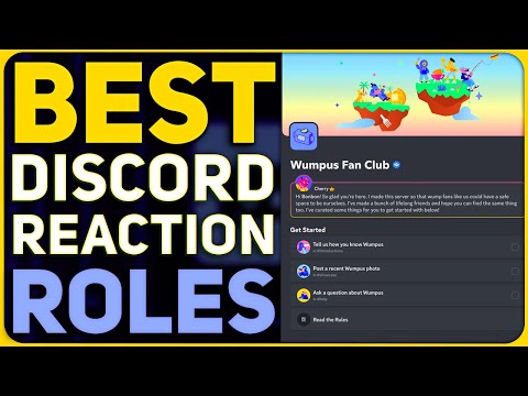 The BEST Discord Reaction Roles – Discord Onboarding Setup Guide!