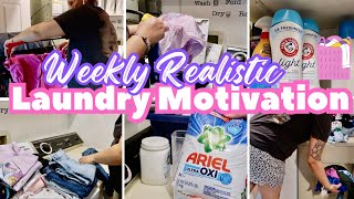 *EXTREME* REALISTIC LAUNDRY MOTIVATION | WEEKLY LAUNDRY RESET ROUTINE | CLEANING MOTIVATION