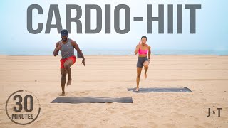 30 Minute Full Body Cardio-HIIT Workout [With Modifications]